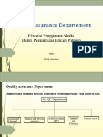 Presentasi Efisiensi Penggunaan Media