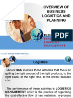 Chapter 1 Ovcerview of Buss Logistics and Planning