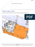 17585-3 Oil, Gearbox, Change