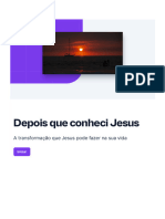 Depois Que Conheci Jesus