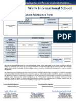 WIS Application Form