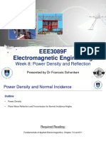 EEE3089F - Power Density and Normal Incidence