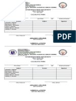 Clearance Form 1