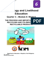 TLE6 IA Q3 Mod8 TheProcessAndImportanceOfRecyclingAndItsIdentifiedRecyclableProducts v4