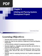 Chapter 5 Initiating and Planning Systems Development Projects