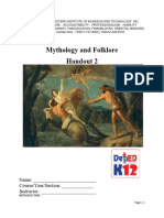 Mythology and Folklore Handout2