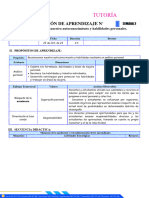 1° y 2° SESIÓN DE APRENDIZAJE 2°-SEM.2-EXP.7-TUTORÍA