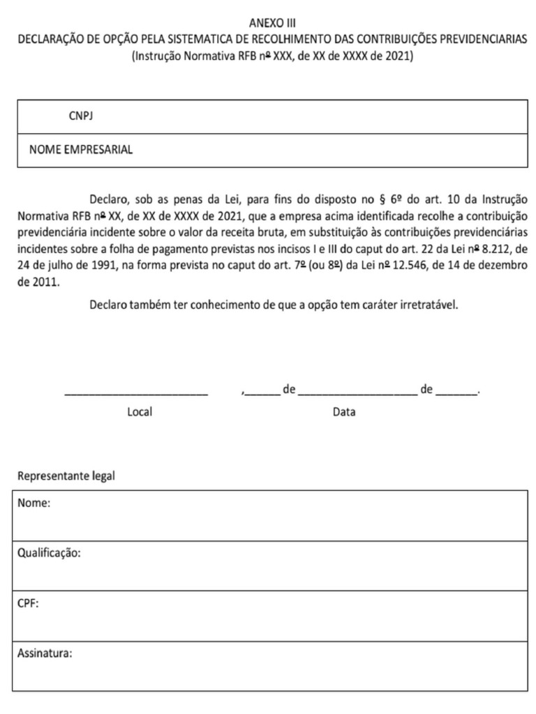 Declara o cprb anexo iii da in rfb 2 05321 pdf
