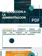 Introduccion A La Administracion