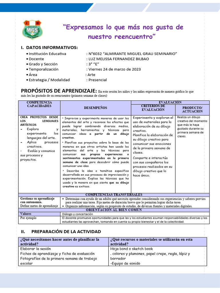 Sesión de Arte 24-03-23 | PDF | Crecimiento personal y profesional