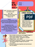 LKPD P5 Kelas 1 A 15 Dan 22 Maret