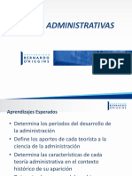 CLASE - 2 - TEORIAS - ADMINISTRATIVAS Rev