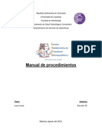 Manual de Procedimientos