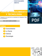Conocimiento, Ciencia y Tecnología