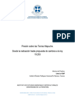 Presión Sobre Tierras Mapuche