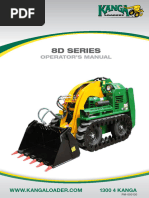 Kanga 8D Series Operator Manual