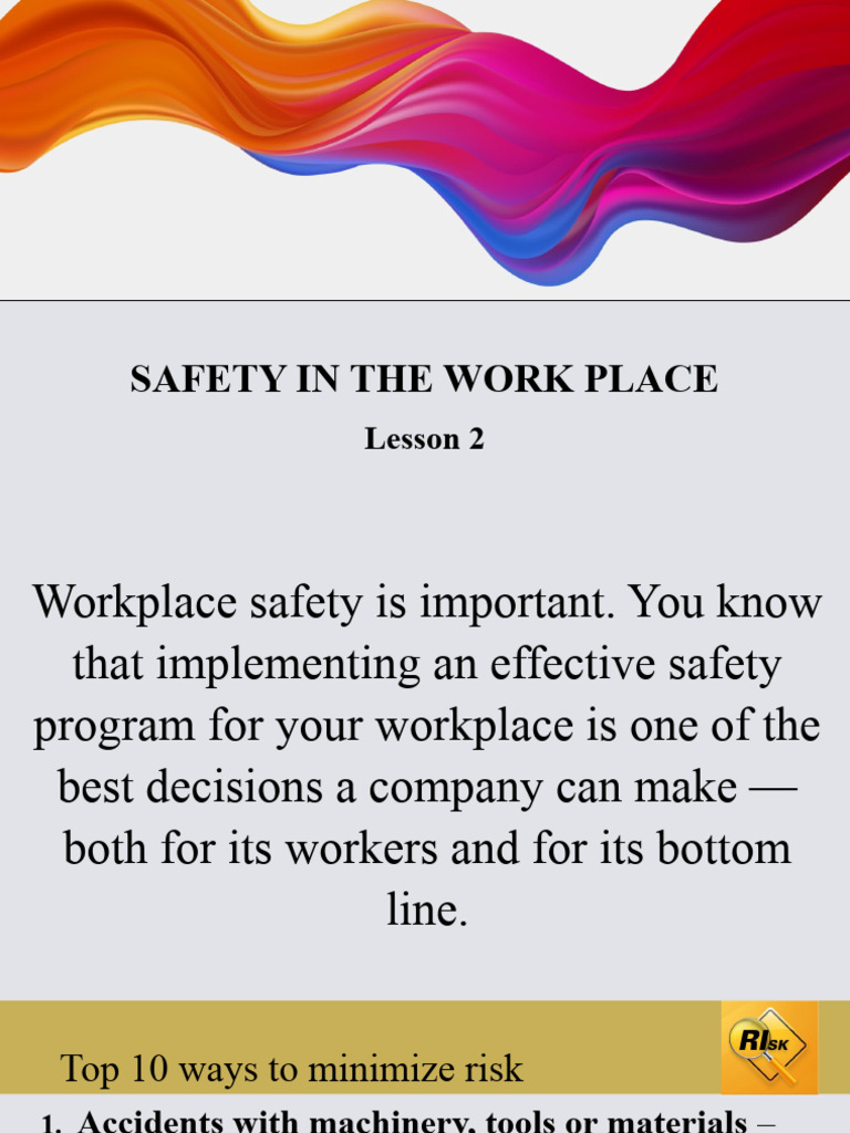 Monthly Safety Topics for Workplaces | PDF | Safety | Risk