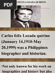 Carlos Quirino