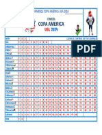 CHEC LIST Copa America 2024
