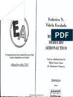 Videla Escalada - Manual de Derecho Aeronáutico T1