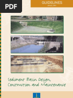 Download Sediment Basin Design_guidelines by Nilav Karna SN71432478 doc pdf