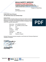 Surat Permohonan Pengawasan Co2 System DKT9