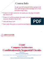 L10 - Combinational & Sequential