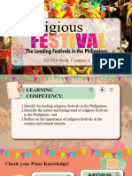 PE - Q3 PPT-MAPEH9 - Lesson 2 (Religious Festivals)