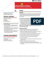 FCX-HS05 Confined Space Policy