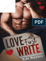 Love at First Write - Kat Baxter