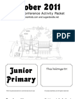 Junior Primary: General Conference Activity Packet