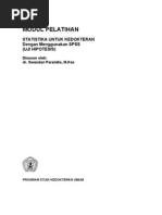 Download MODUL PELATIHAN SPSS by rez_q86 SN71433436 doc pdf