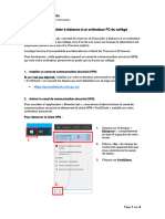 Procedure Pour Acceder A Distance A Un Ordinateur PC Du CollegeV2