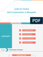 Guide For Mongolia Online ISSP Examination