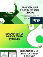 Declaration of Drug Cleared Province 03-01-2023