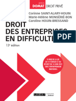 Droit Des Entreprises en Difficulté