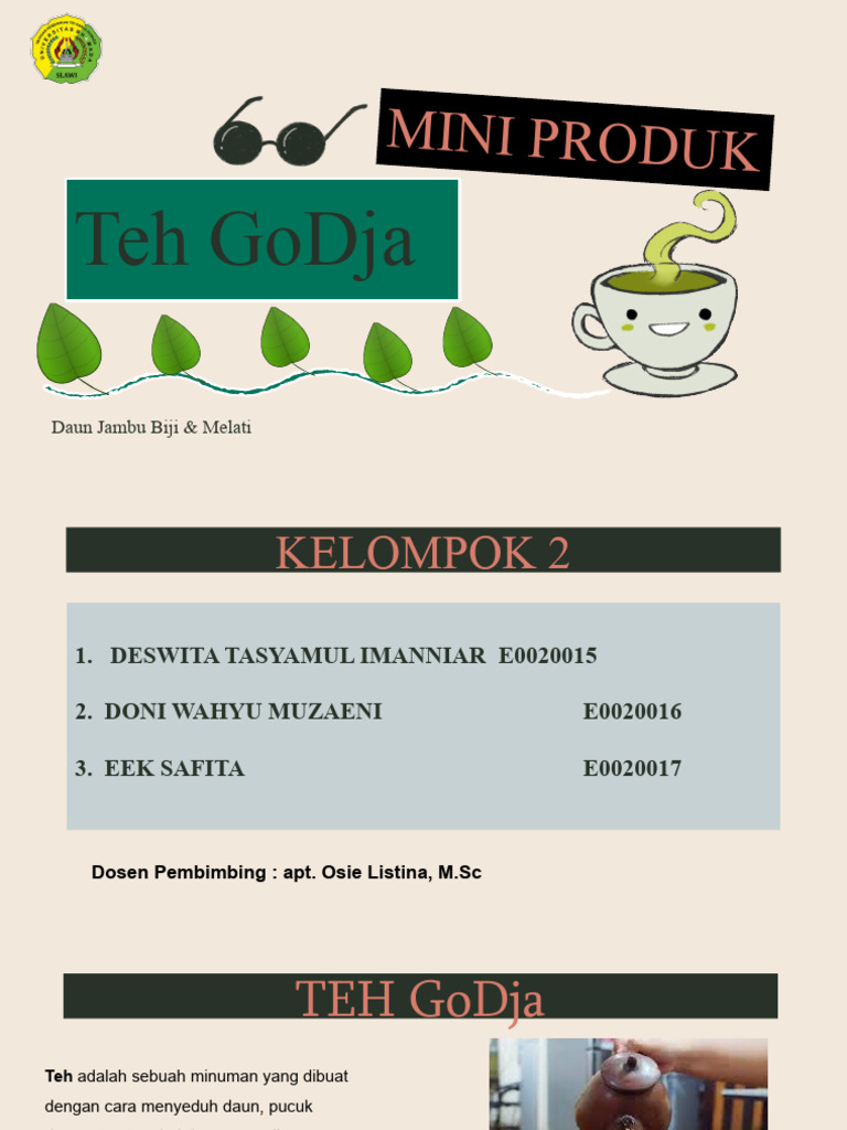 Teh Herbal Daun Jambu Biji dan Melati | PDF | Memasak, Makanan ...