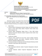 Surat Rekomednasi Kebutuhan JFK Kabupaten Bandung - 1