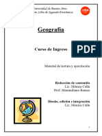 Cuadernillo de Geografía