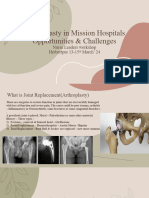 Arthroplasty in Mission Hospitals (Autosaved)