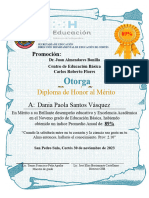 Diploma-Honor CRF