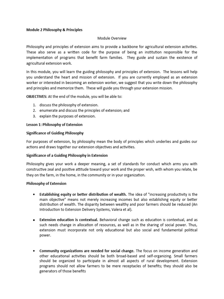 Module 2 Philosophy Pdf Learning Adult Education