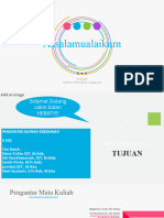 Kontrak Kuliah Pengantar Asuhan Kebidanan