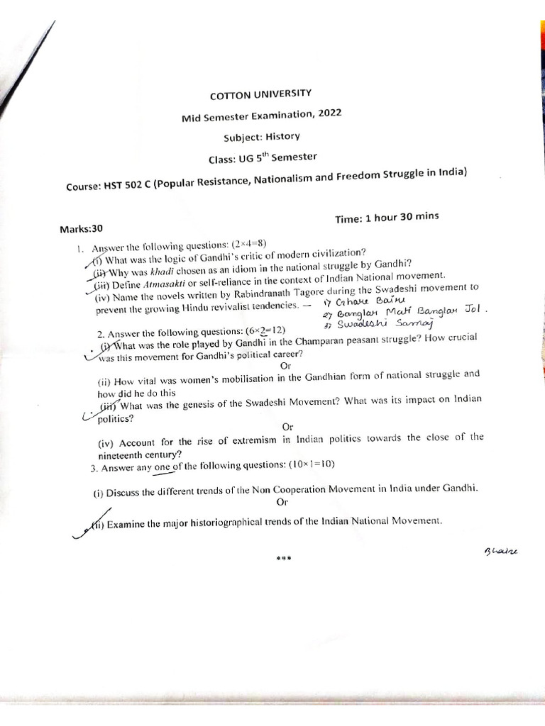 Pyq 5th Sem 2022 Pdf