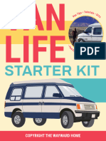 Van Life Starter Build Kit Layout