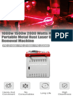 PE-Z1000-PE-Z1500-PE-Z2000 Laser Cleaning Machine