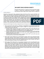 Bandung Indemnity - Agreement - Suretyships - 2021-PT - Asuransi - Maximus - G - P