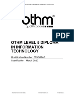OTHM L5 Dip IT Spec 2020 03