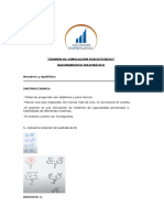 Solucionario - Examen de Simulación Razonam. Matematico - 2