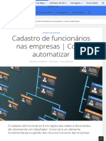 Cadastro de Funcionários Nas Empresas - Como Automatizar